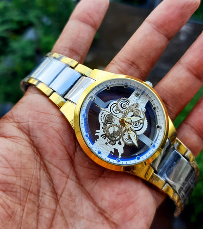 Skeleton Double Sided Glass